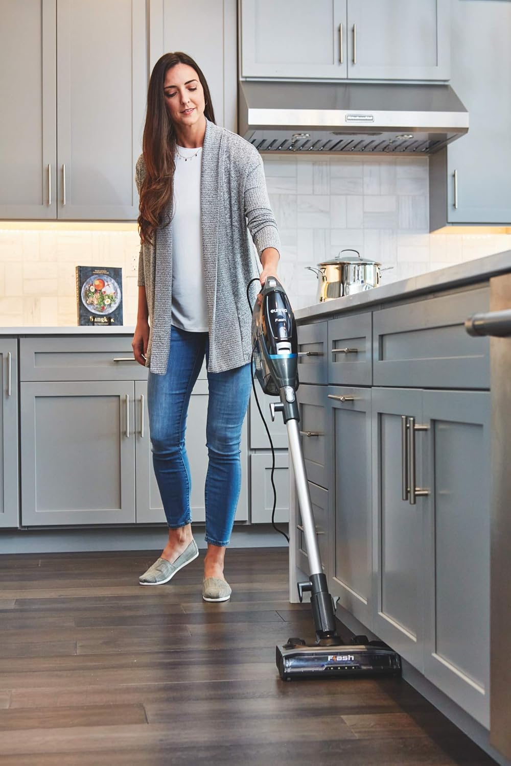 Blue 2 in 1 Corded Stick Vacuum Cleaner X827307