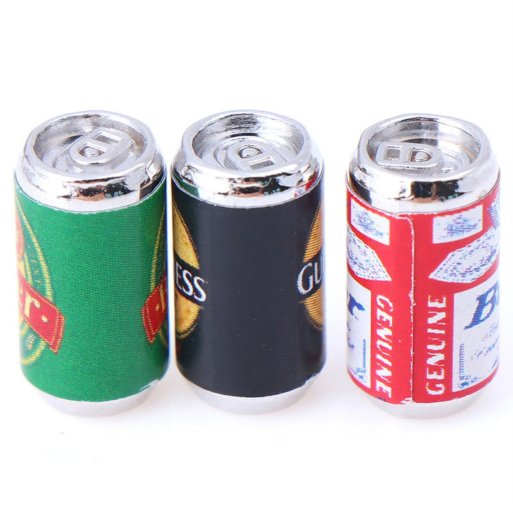 6pcs/Set Bottle Beer Miniatures Dollhouse Toys Z4786