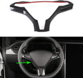 Interior Door Panel Molding Trim ABS Imitation Carbon Fiber (Pack of 4) X6429