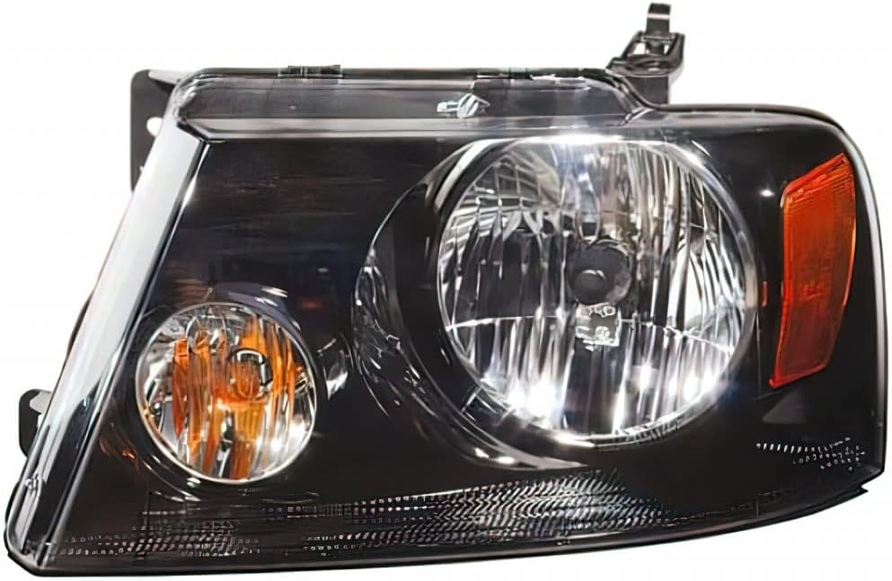 Headlight Assembly Pair with Black Housing Y387265