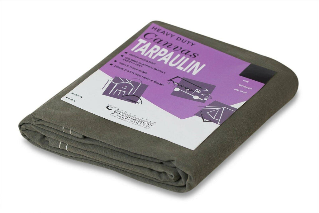 Olive Drab 21 oz Canvas Tarpaulin W230