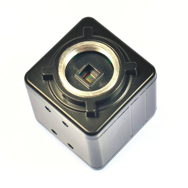 2.0mp HD Industry Microscope Camera Set with C-Mount Lens Stand Holder 40 LED Light A980