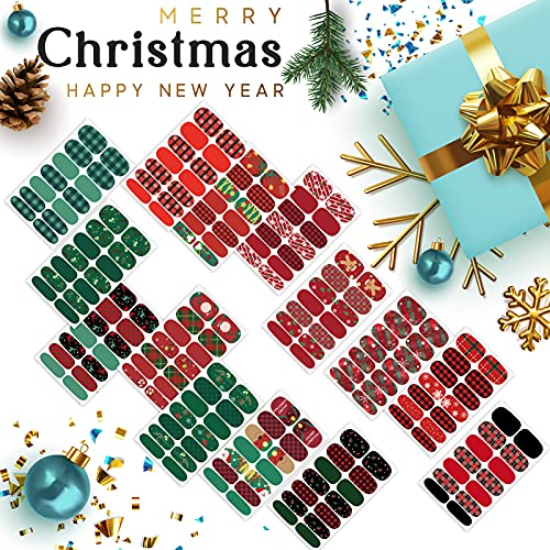 Holiday Nail Art Stickers Variety Pack W215553