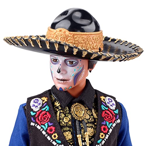 Fashion Doll with Shirt, Vest & Sombrero N862