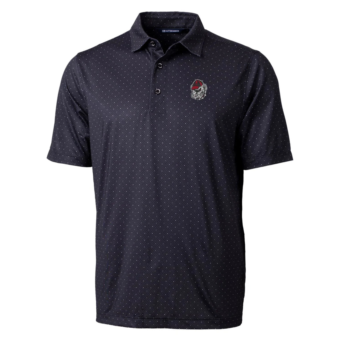 Men's Black Stretch Polo L4798