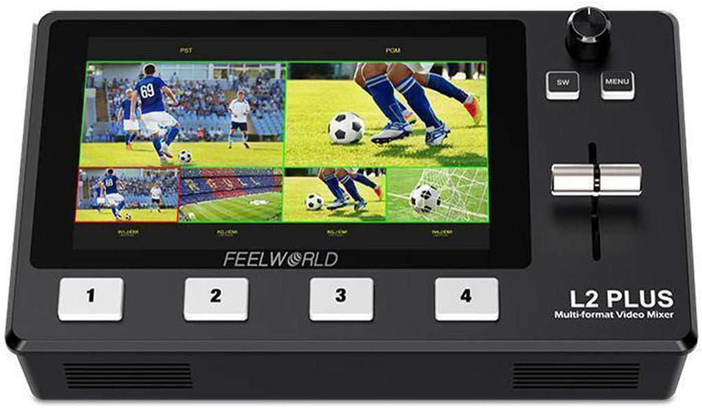 5.5 LCD Touch Screen Multi-Camera Video Mixer Switcher T815798