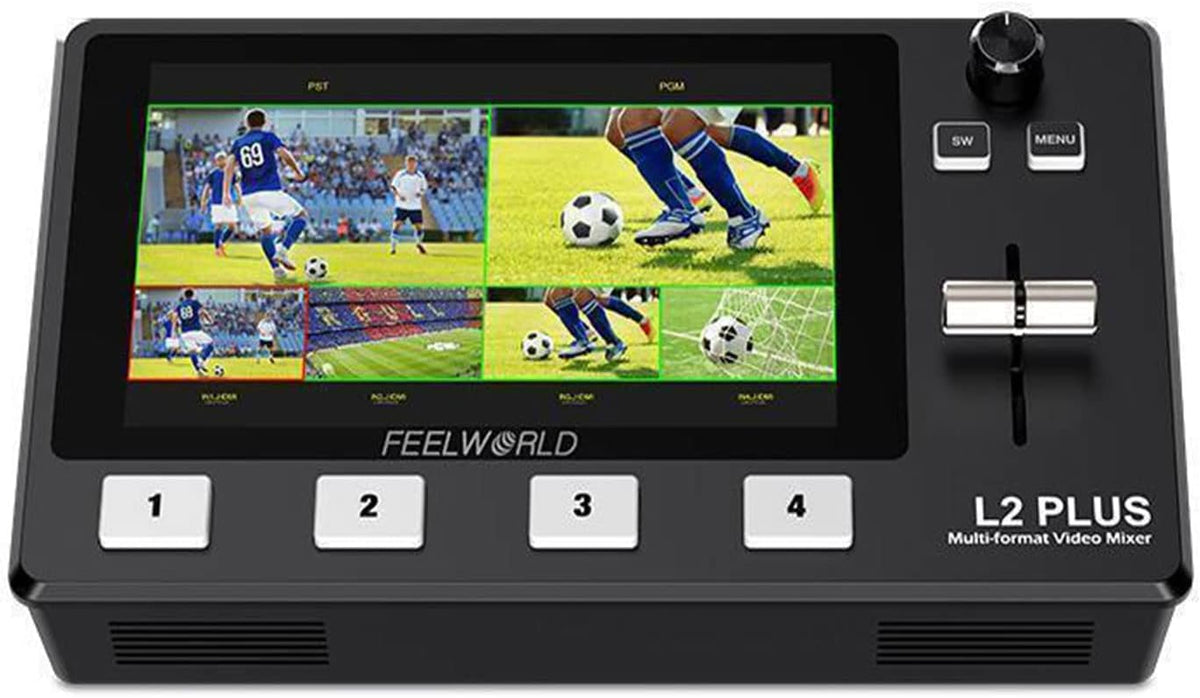 5.5 LCD Touch Screen Multi-Camera Video Mixer Switcher T815798
