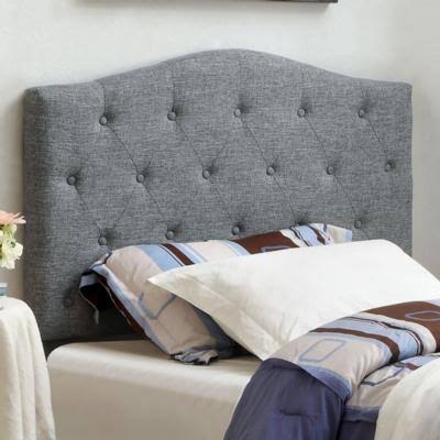 Gray Twin Size Headboard W761