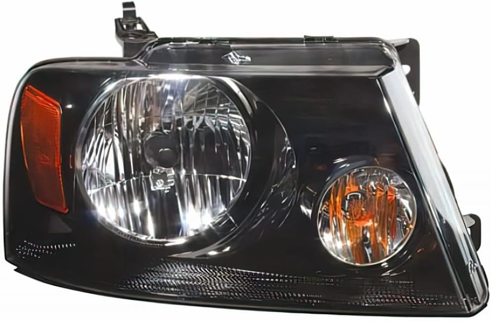Headlight Assembly Pair with Black Housing Y387265