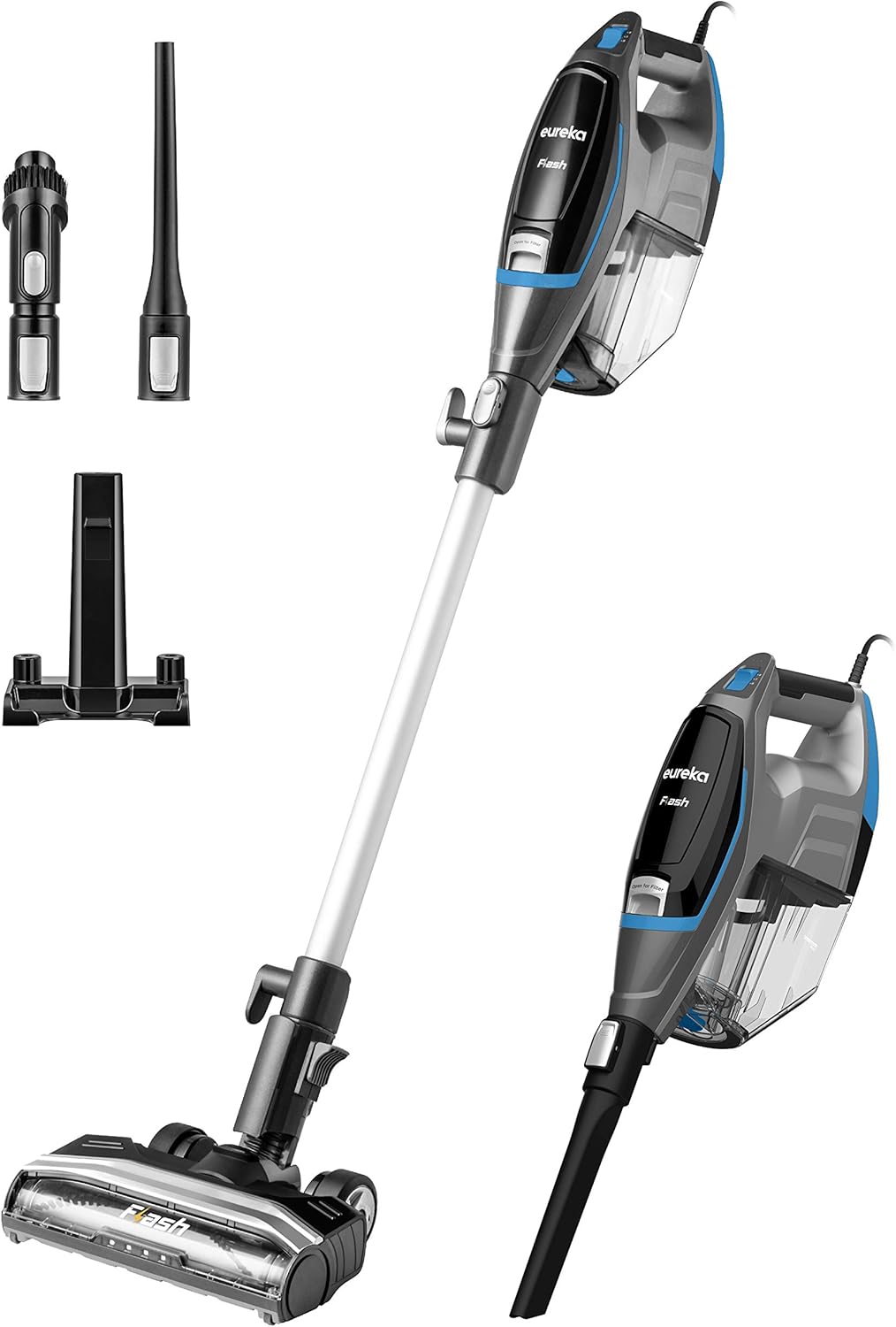 Blue 2 in 1 Corded Stick Vacuum Cleaner X827307