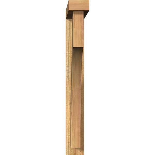 Western Red Cedar Bracket with Offset Brace B5589