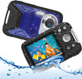 Blue 16MP 1080P Waterproof Digital Camera B662670