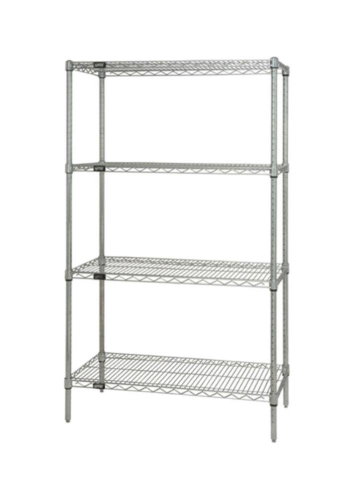 Chrome 4-Shelf Starter Unit X92341