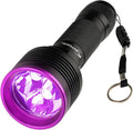 Black Light Flashlight UV Flashlight Rechargeable Ultraviolet 385-395nm T17793