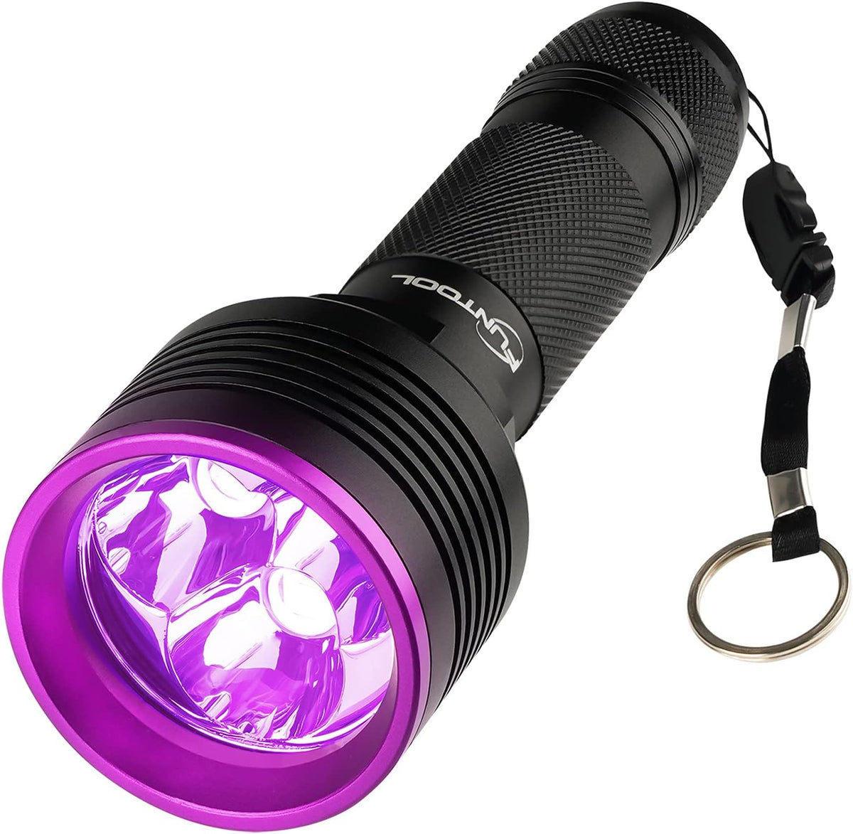 Black Light Flashlight UV Flashlight Rechargeable Ultraviolet 385-395nm T17793