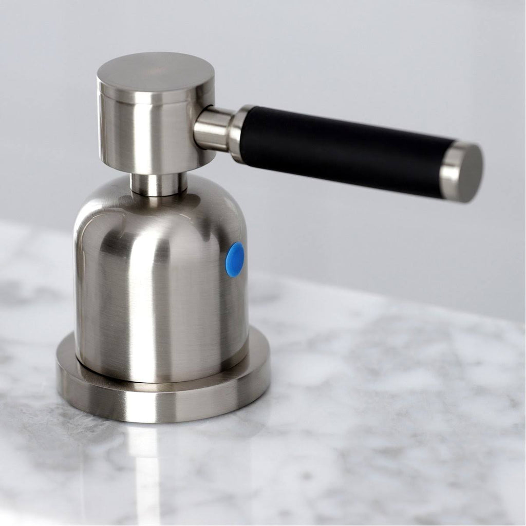 Polished Chrome Widespread Bathroom Faucet with Brass Pop-Up U3902