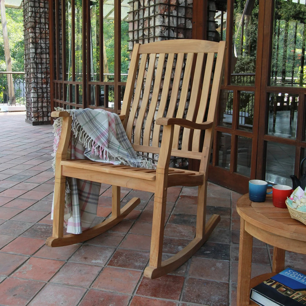 Teak Rocking Chair Set F270