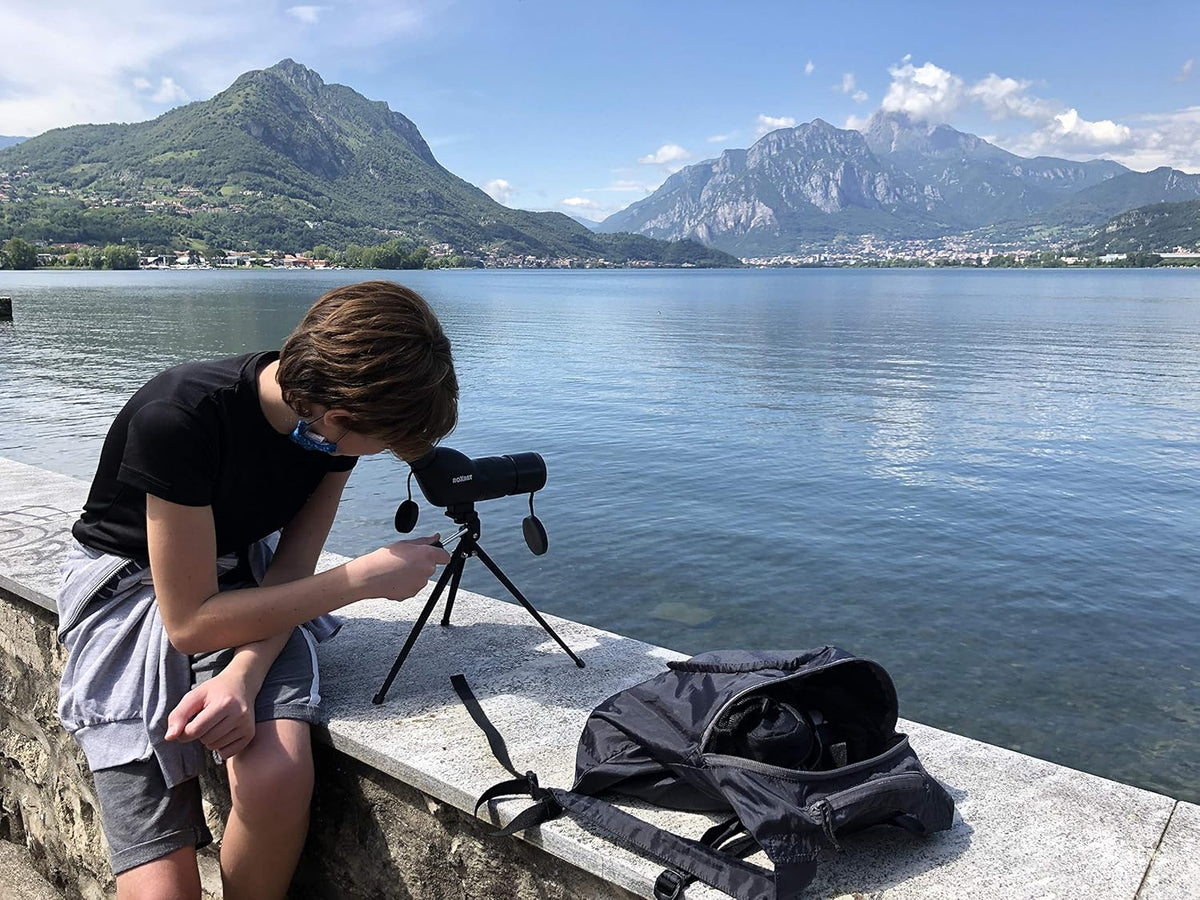 Blackbird Compact Spotting Scope with Zoom, Includes Tripod & Carrying Case Pack of 2 H736