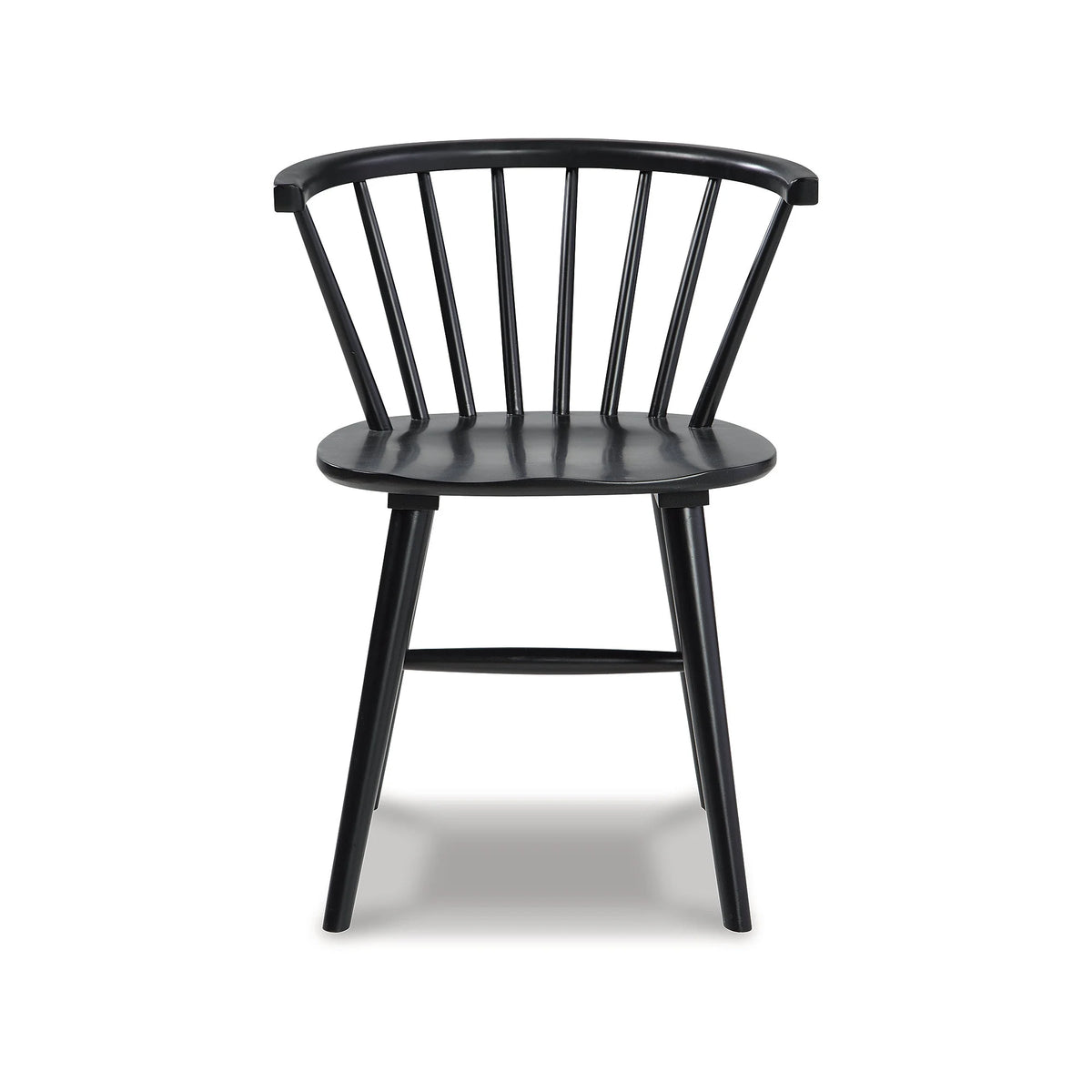 Black Spindle Dining Chair, Set of 2 A29120