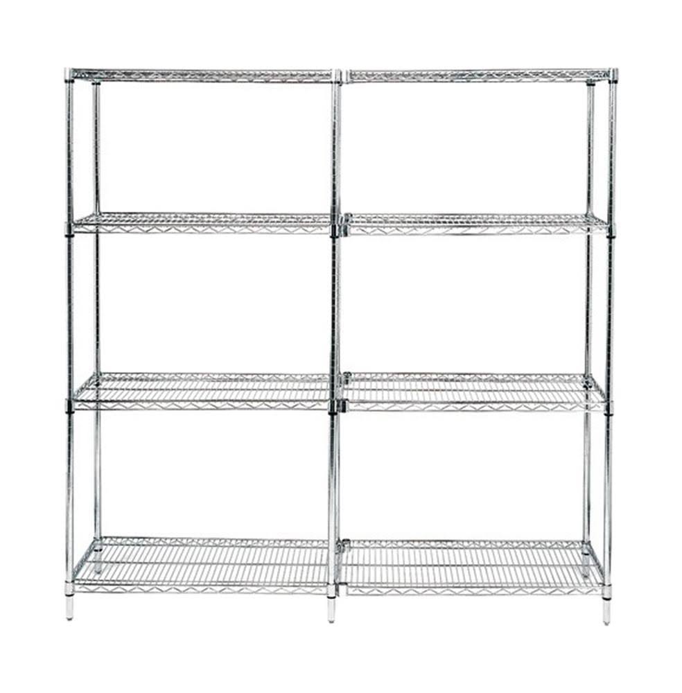 Chrome 4-Shelf Starter Unit X92341