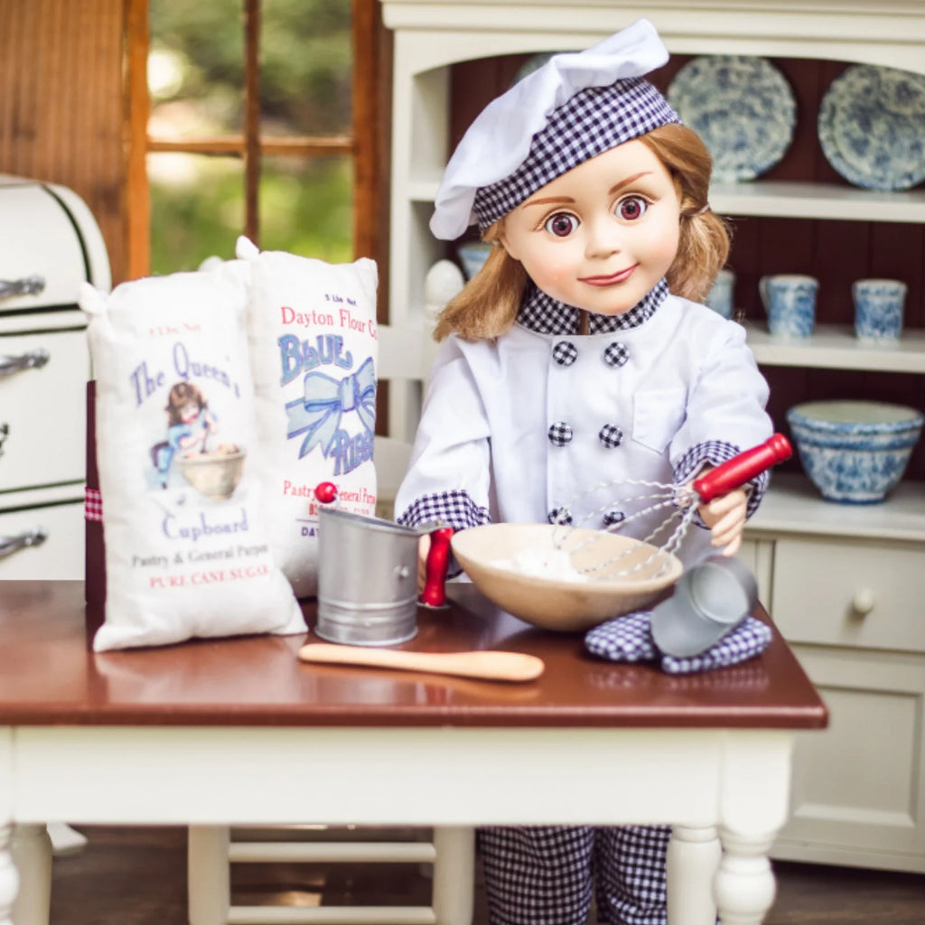 7 Piece Doll Baking Accessories Set W981159