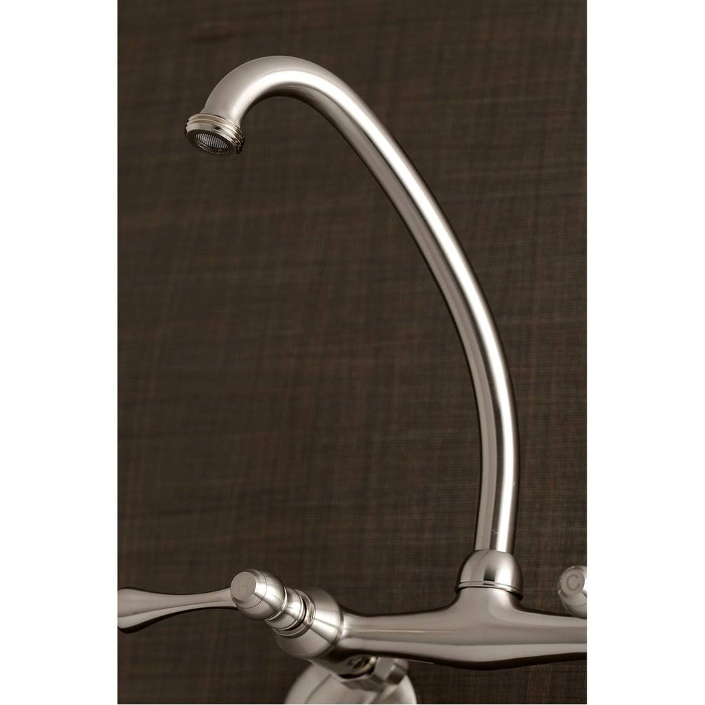 Oil Rubbed Bronze Adjustable Center Wall Mount Laundry Faucet Y604