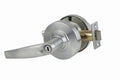 Satin Chrome Privacy Lever Set U6128