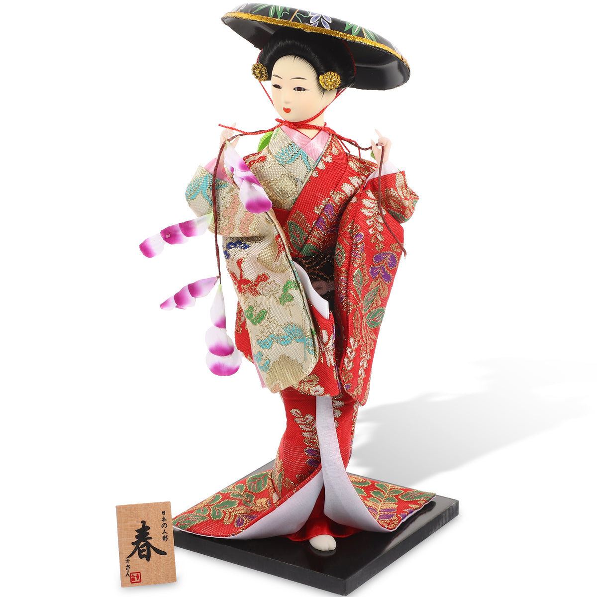 Japanese Geisha Ornaments Vintage Doll V5567