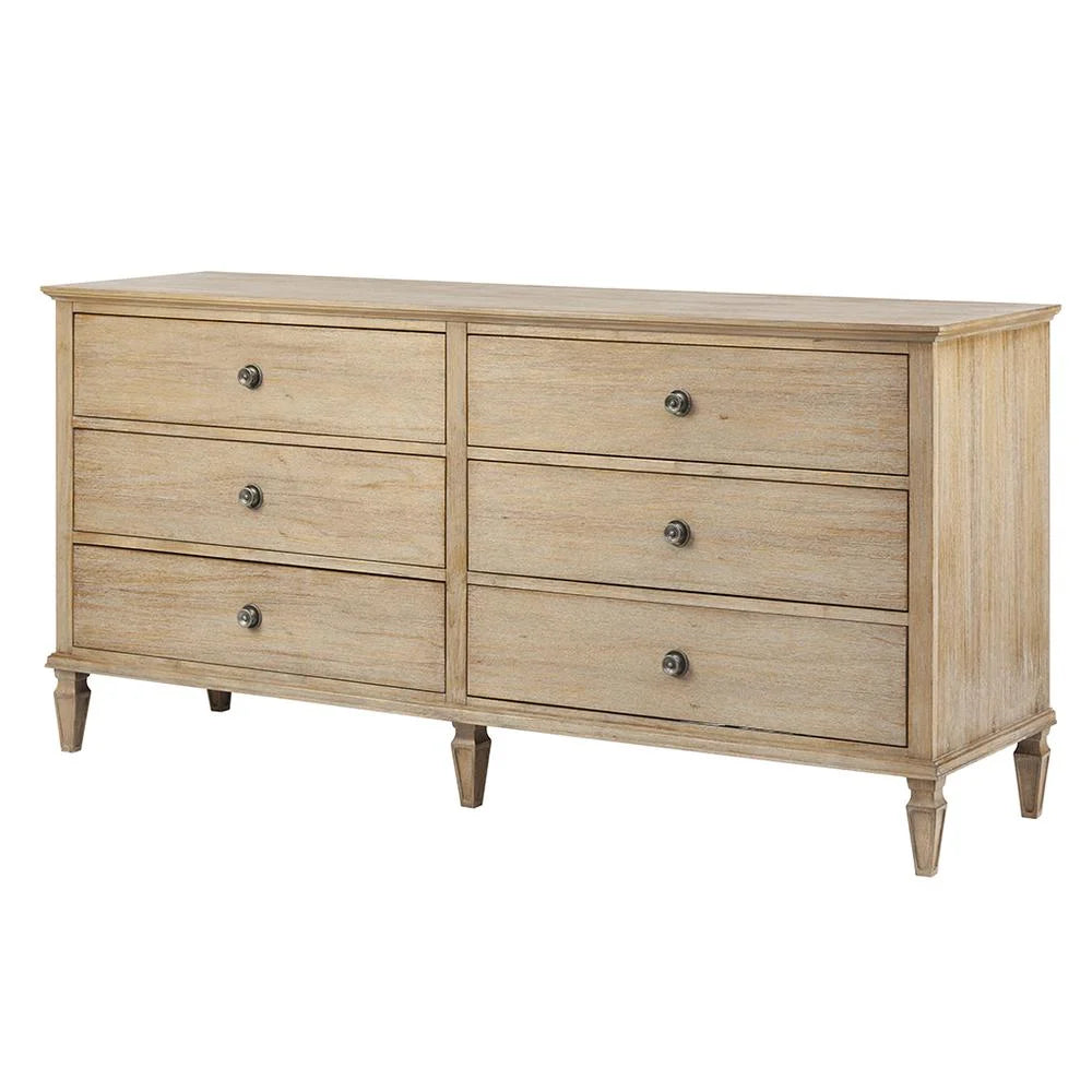 6-Drawer Rustic Dresser D48881