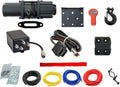 Black Ops 3500 lb Winch with Winch Mounting Plate W1905