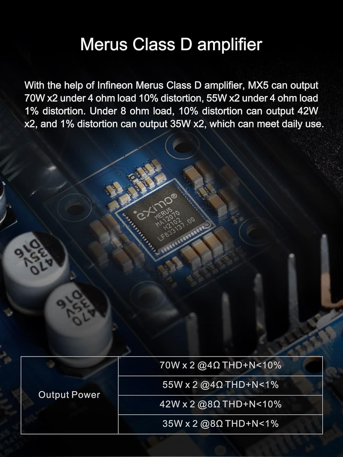 Silver HiFi Headphone Amplifier Y4553