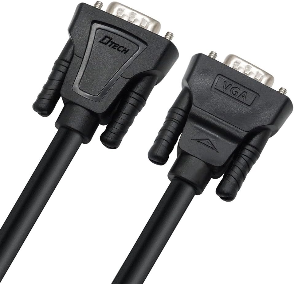 Black VGA Cable 150 Feet Pack of 2 S613