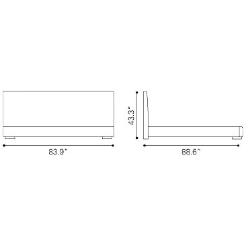 Black King Bed C527