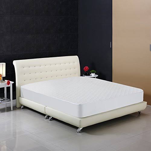 King Cal Size Waterproof Mattress Protector Fitted Mattress Cover O6469