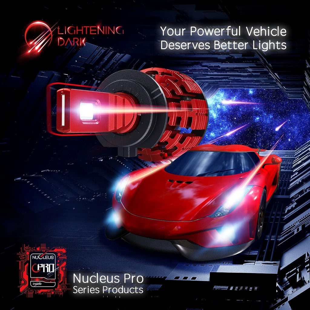 H7 LED Headlight Bulb Conversion Kit 6500K Cool White Pack of 2 H75486