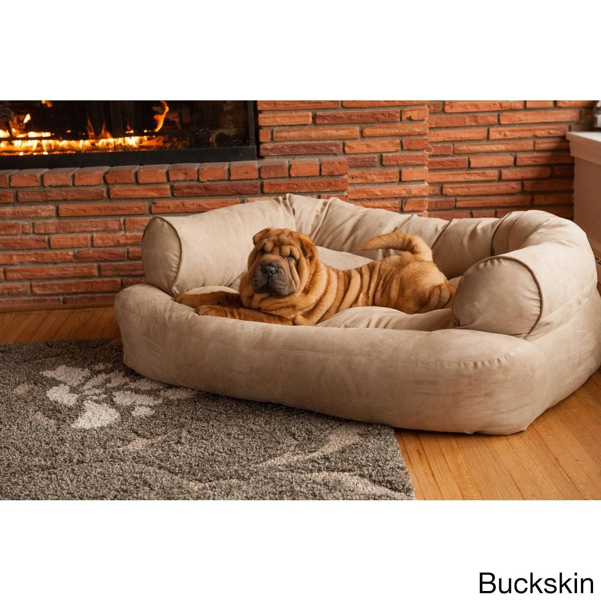 Large Anthracite Pet Sofa Q616