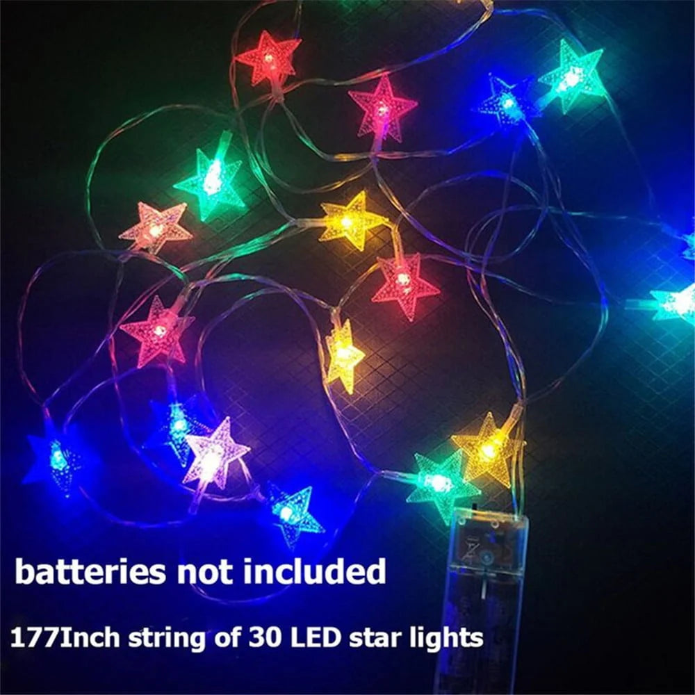 Hexagon Play Tent for Kids with Star Lights L298982