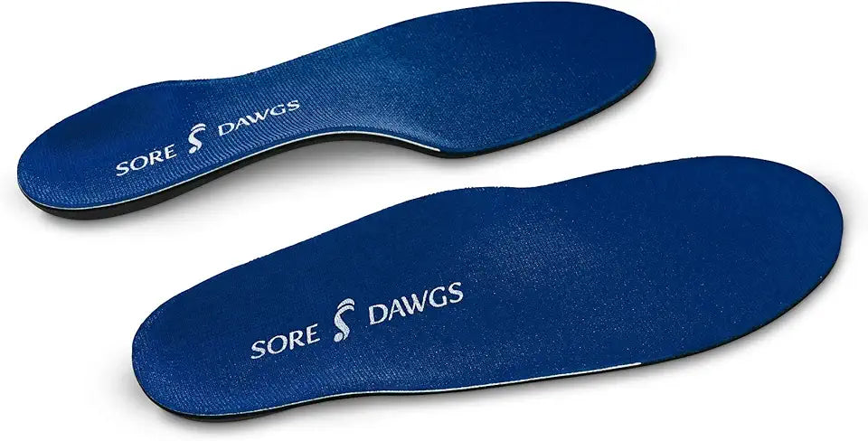 Support Insoles for Low-Arch All-Around Footwear F807