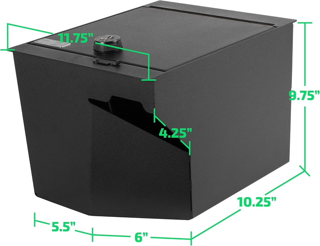 Console Safe with 4 Digit Combo B64692