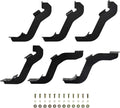 Black Oval Nerf Step Bar Mount Kit C757905