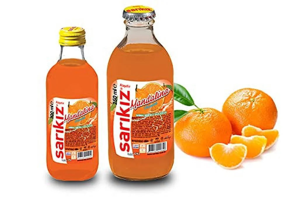 Turkish Mandarin Flavored Mineral Water 200Ml X 6 Packs U168
