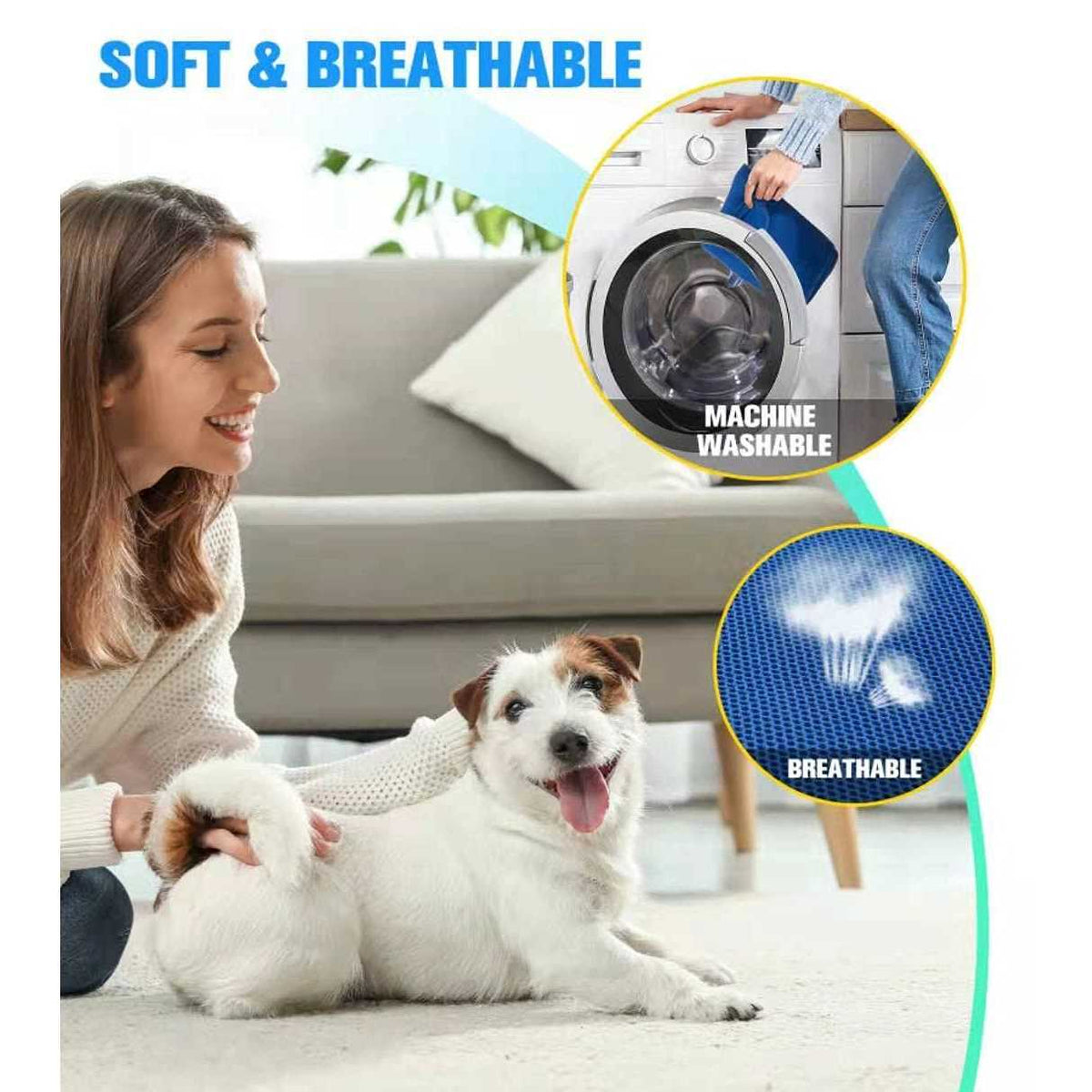 10 in 1 Pet Grooming Hammock Harness with Nail Clippers Trimmer G7887
