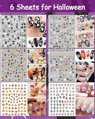 Holiday Nail Art Stickers Variety Pack W215553
