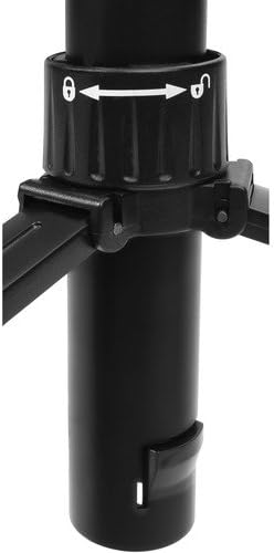 Aluminum Video Tripod System with Fluid Head, Extends to 82”, Max Load 15 lb, Carry Case O6646