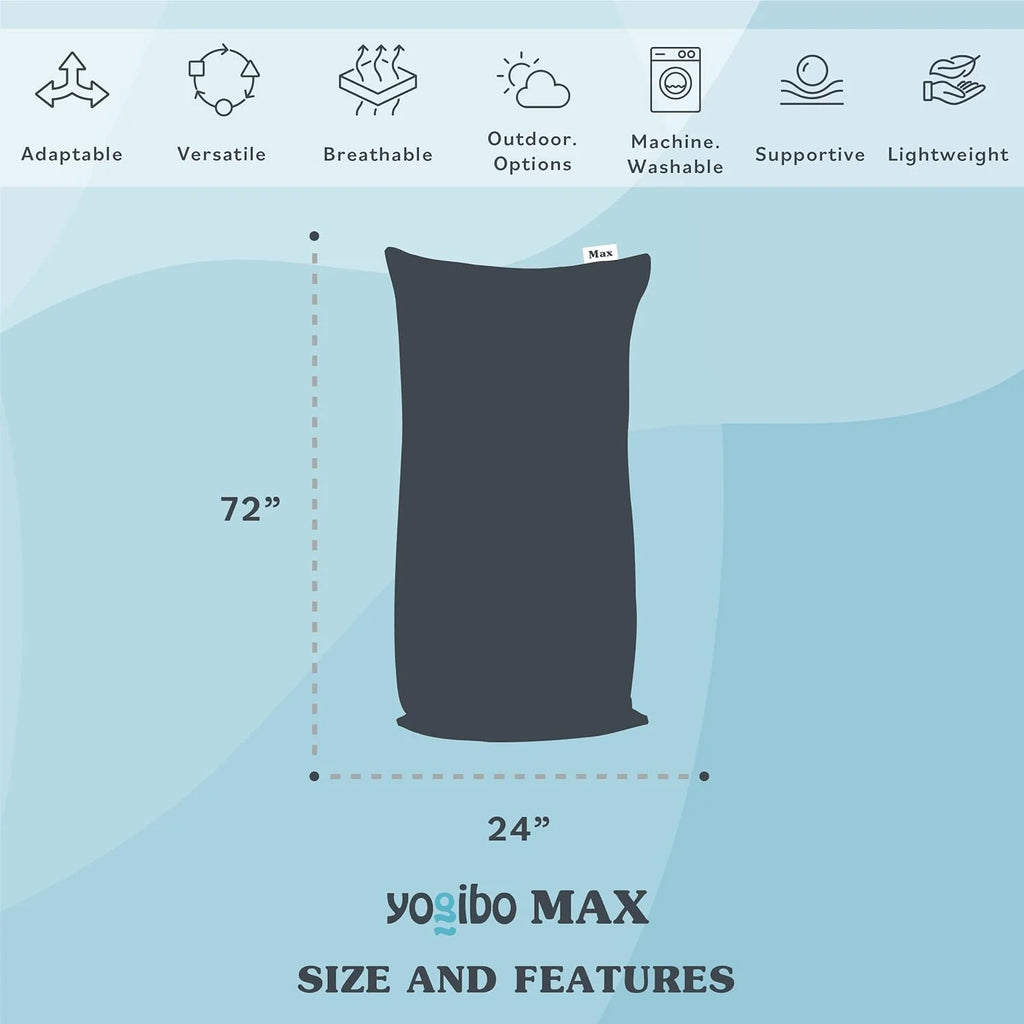 Oversized Plush Bean Bag Chair with Washable Cover B522