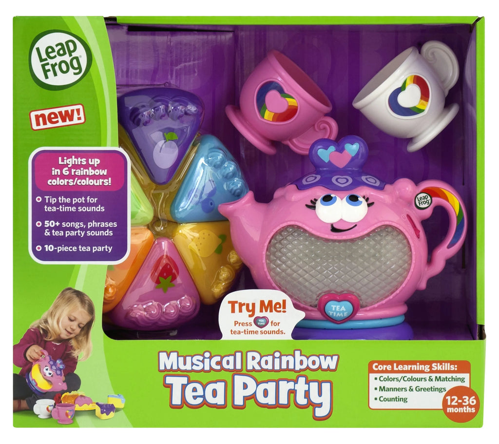 Musical Rainbow Tea Party E644