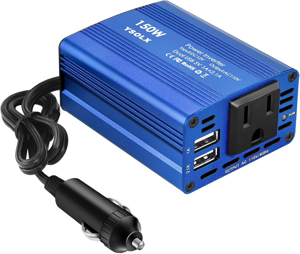 1000W Modified Sine Wave Power Inverter with 3 AC Outlets O894183