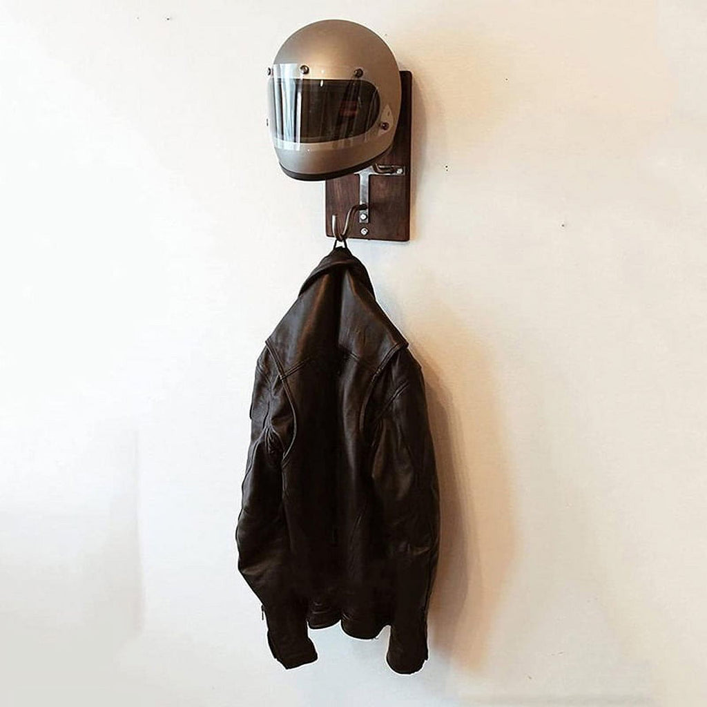 Motorcycle Helmet Rack Wall-Mounted Storage Holder B722