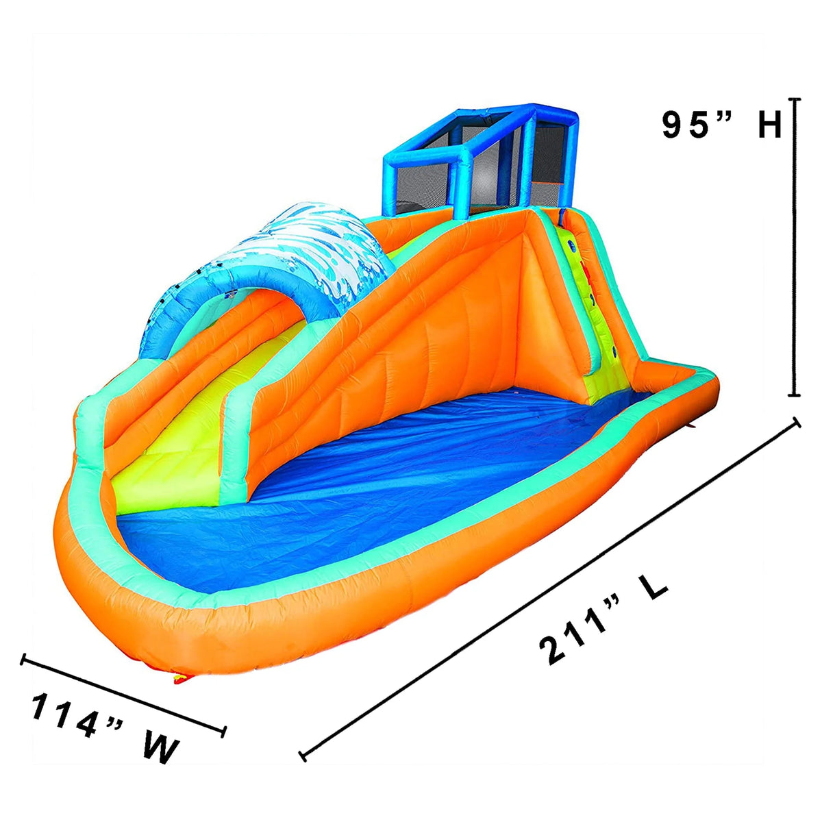 Kids Inflatable Water Slide Splash Park D924