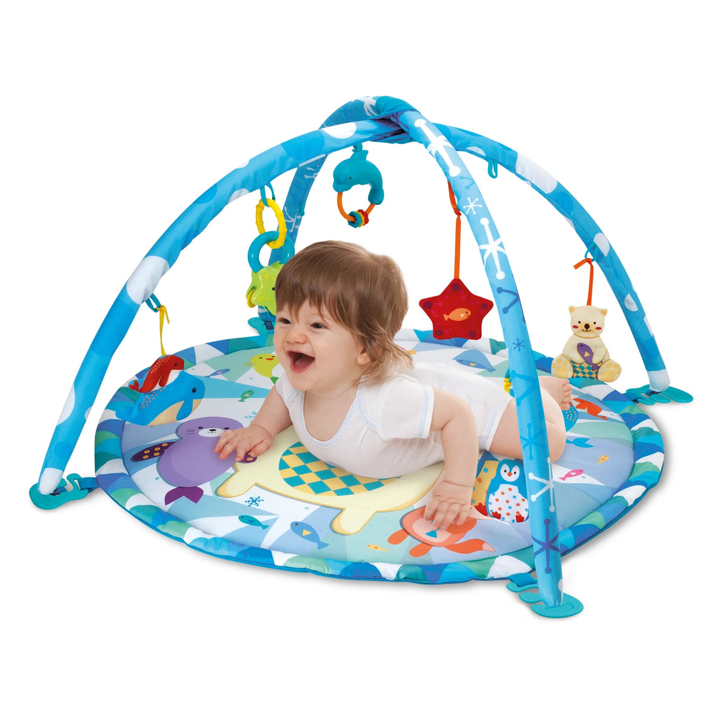 Polar Fiesta Activity Playmat with Hanging Toys E4092